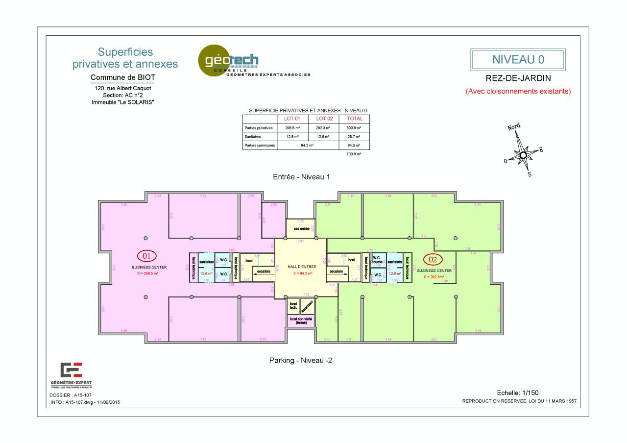 Bureau Biot 2105m² Location bureau Biot Alpes-Maritimes OLBUR2115387 18